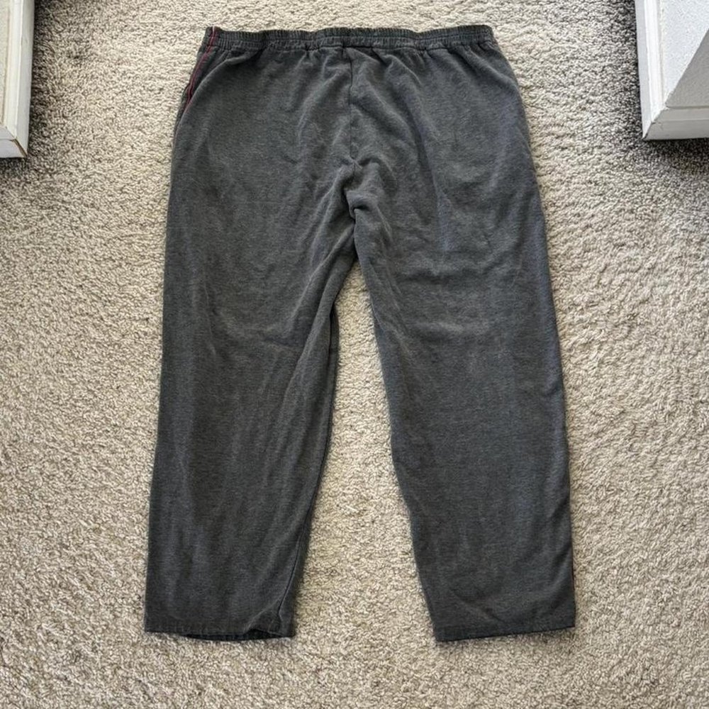 Vintage Wide Leg Baggy Sweatpants Gray